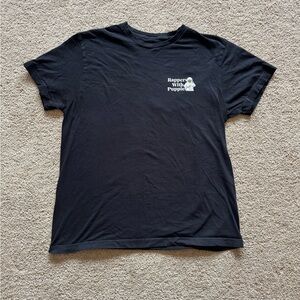 Men’s Large “Rappers with Puppies” Black T-Shirt